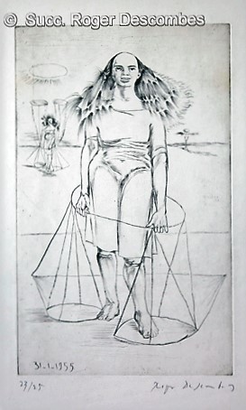 Gravure, Eau Forte, 1955